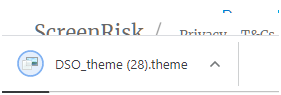 DSO Theme Download Complete
