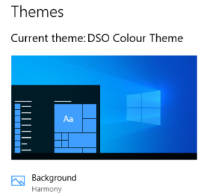 DSO Theme Settings