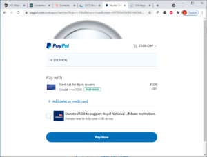 PayPal Confirmation Image